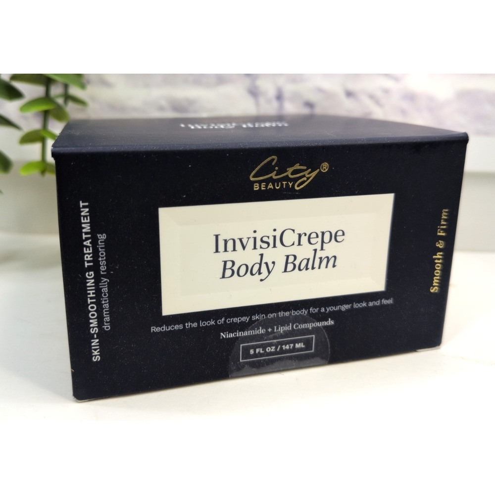 NIB!🥰City Beauty InvisiCrepe Body Balm 5 oz/147 ml Anti-aging Wrinkle Skincare